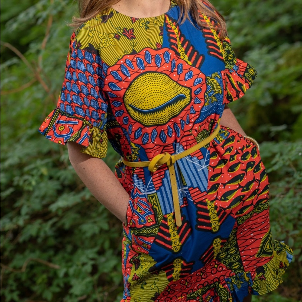 Flair by Irony of Ashi Medium Ankara Dress